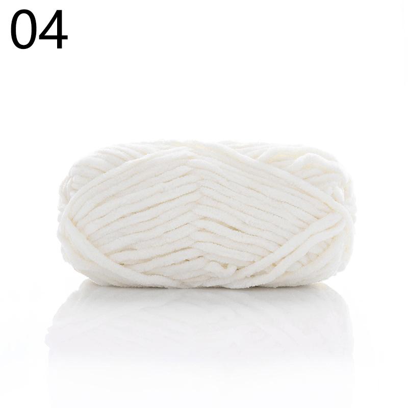 100 g Woll-Chenillegarn, weiches Samtgarn, Strickwolle, Häkelmaterial, DIY, handgefertigt, handgewebt, für Mütze, Schal, Mantel, Kissen, Decke von Joom DACH