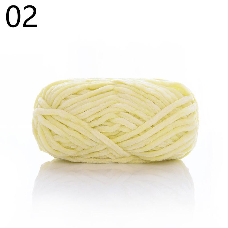 100 g Woll-Chenillegarn, weiches Samtgarn, Strickwolle, Häkelmaterial, DIY, handgefertigt, handgewebt, für Mütze, Schal, Mantel, Kissen, Decke von Joom DACH
