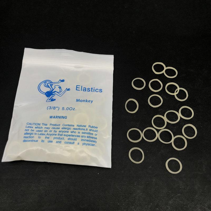 100 teile/beutel Dental Kieferorthopädische Gummibänder Ortho Elastics Latex Hosenträger Ungiftiges Werkzeug 3,5 unzen/5 unzen/6,5 unzen zahnarzt Gummibänder 5oz Monkey von Joom DACH