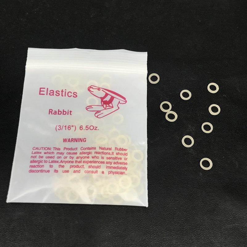100 teile/beutel Dental Kieferorthopädische Gummibänder Ortho Elastics Latex Hosenträger Ungiftiges Werkzeug 3,5 unzen/5 unzen/6,5 unzen zahnarzt Gummibänder 6.5oz Rabbit von Joom DACH