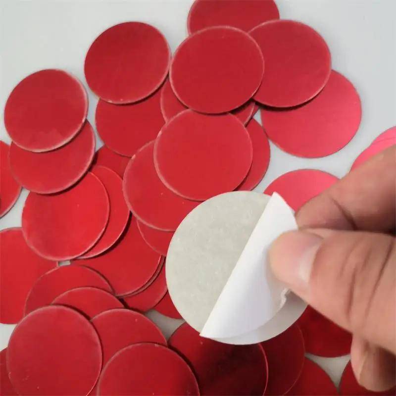 100 teile/los 2/3/4cm Acryl Spiegel Oberfläche Tupfen Kreis Wand Aufkleber Schlafzimmer Hochzeit Dekoration Poster Runde Kunst Wand Abziehbilder 100pcs 2x2cm rot von Joom DACH