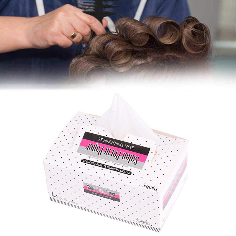1000Pcs Dauerwelle Papier Professional Home Diy Haar Curling Papier Dauerwelle Haar Salon von Joom DACH