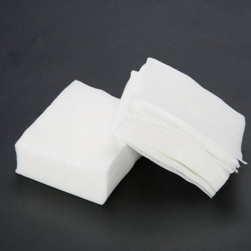 1000Pcs Einweg Baumwolle Pads Nagellack Tücher Entferner Make-Up Reiniger Baumwolle Tücher von Joom DACH