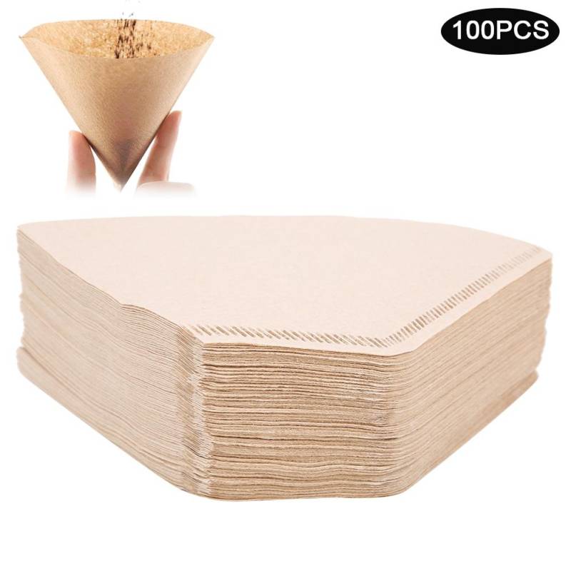 100Pcs FanShaped Einweg Kaffee Filter Papier Kit Ersatz Kaffee, Der Zubehör von Joom DACH