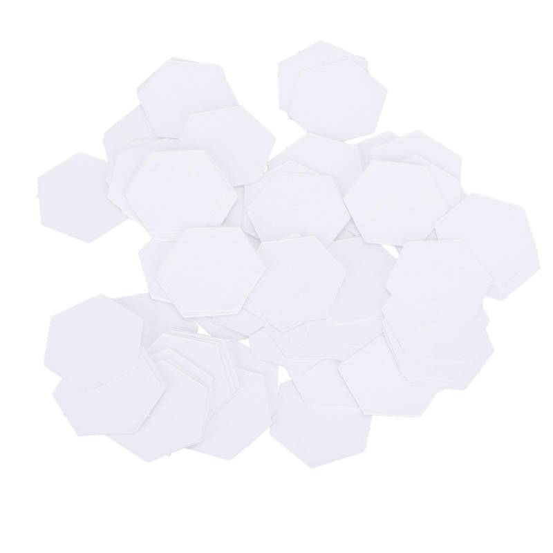 100Pcs Patchwork Vorlage Hex Papier Modelboard Quilten Nähen Handwerk DIY Nähen Werkzeug(22mm Sechskant ) von Joom DACH