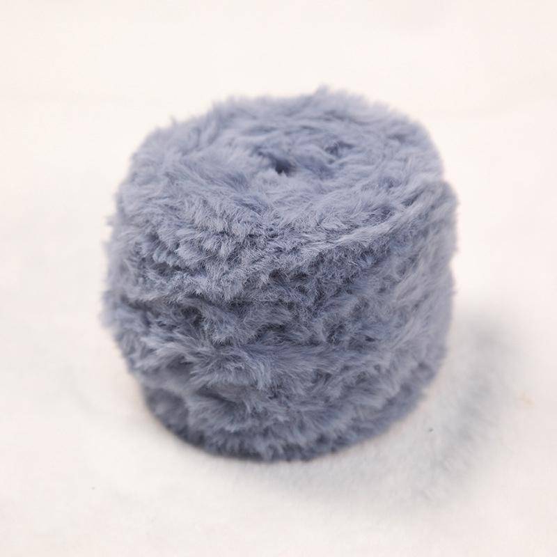 100g/Ball Pelz Samt Kunstpelz Garn Weiche Häkeln Handgemachte Gestrickte DIY Garn Pelz Faden von Joom DACH