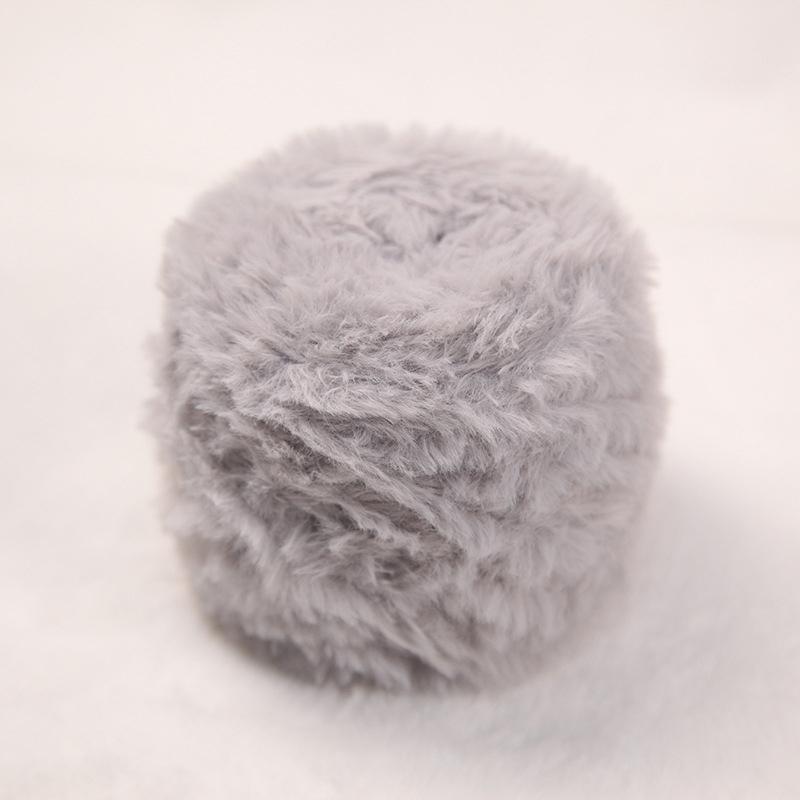 100g/Ball Pelz Samt Kunstpelz Garn Weiche Häkeln Handgemachte Gestrickte DIY Garn Pelz Faden von Joom DACH