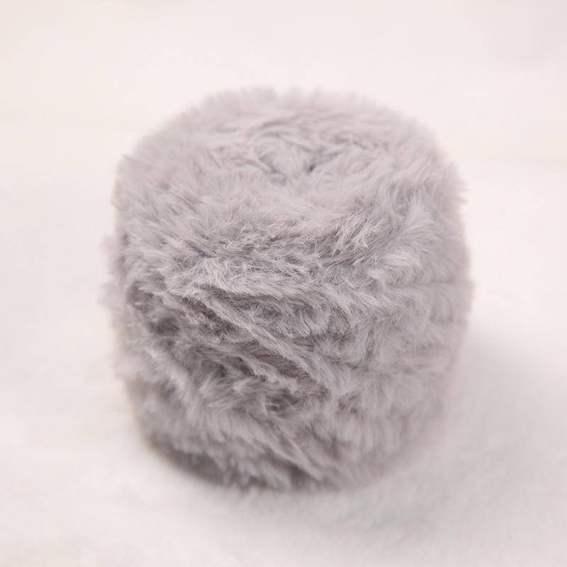 100g/Ball Pelz Samt Kunstpelz Garn Weiche Häkeln Handgemachte Gestrickte DIY Garn Pelz Faden von Joom DACH
