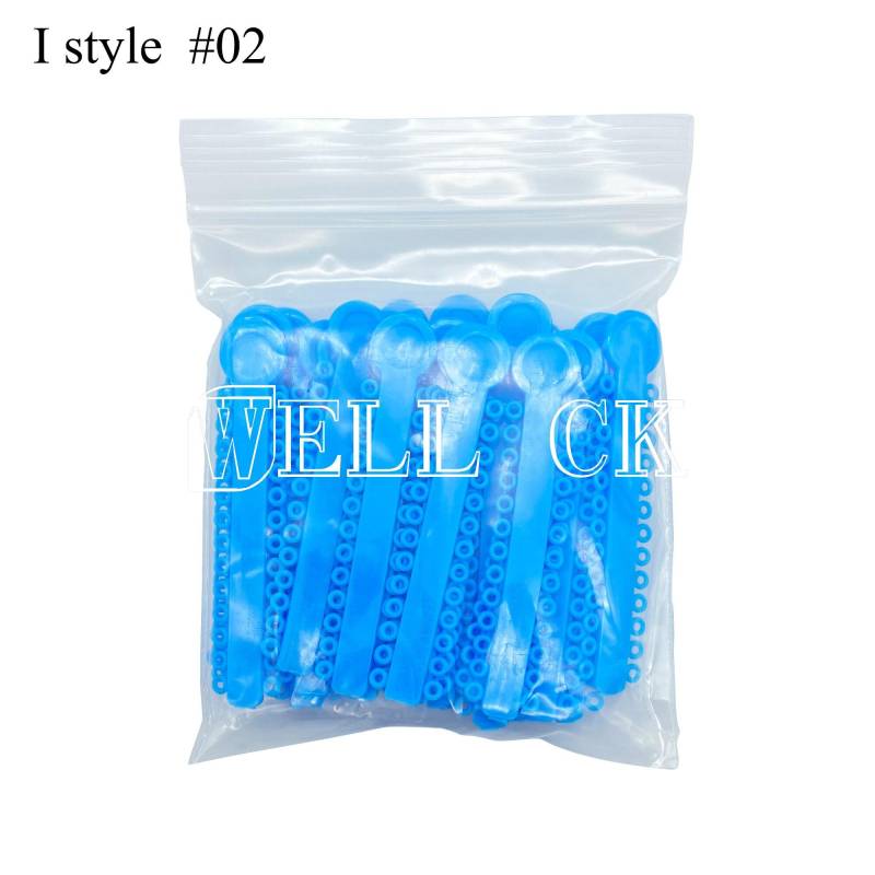 1040 Stück Dental Kieferorthopädie Ligatur Krawatten elastische Gummibänder Zahnarzt Materialien I style  02 von Joom DACH