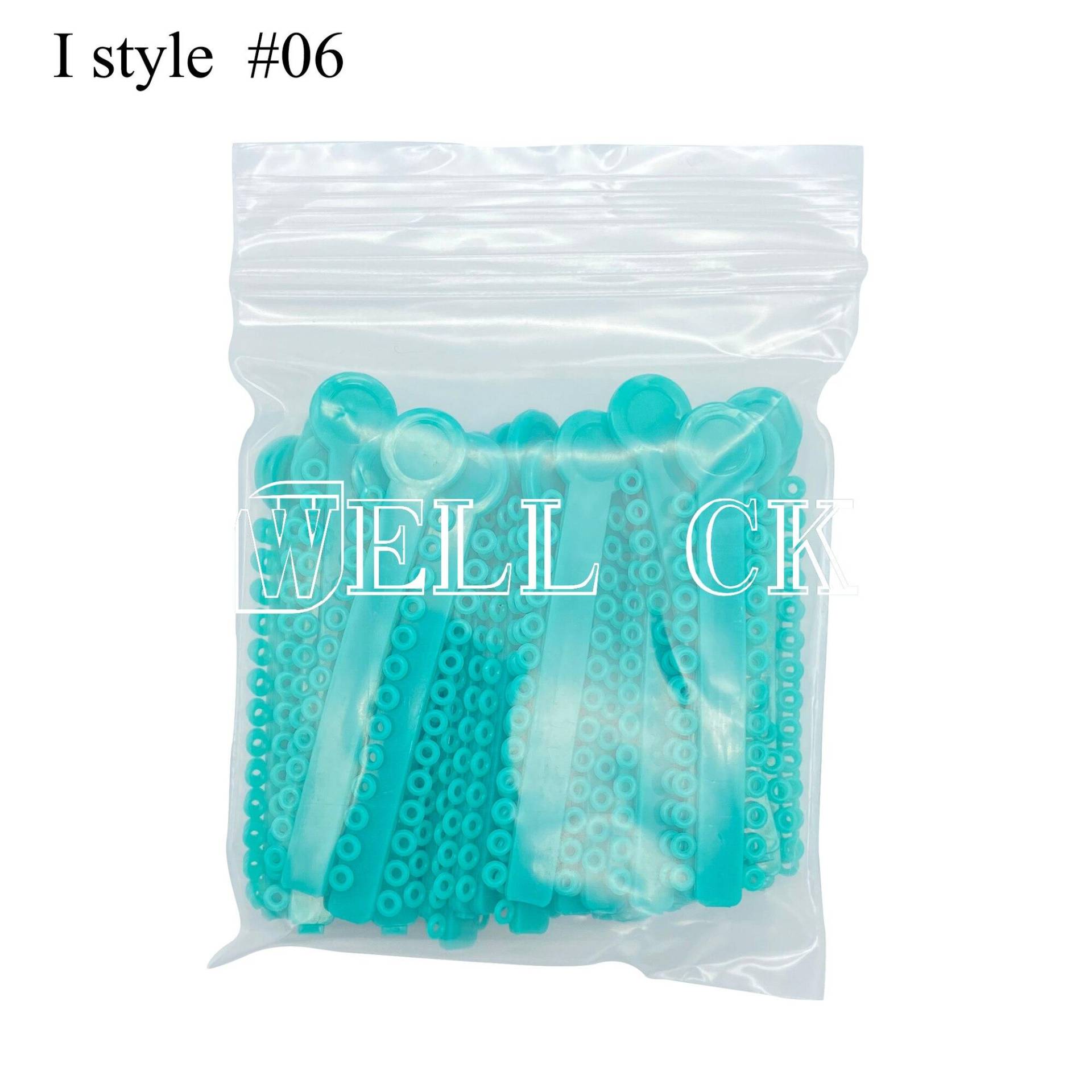 1040 Stück Dental Kieferorthopädie Ligatur Krawatten elastische Gummibänder Zahnarzt Materialien I style  06 von Joom DACH