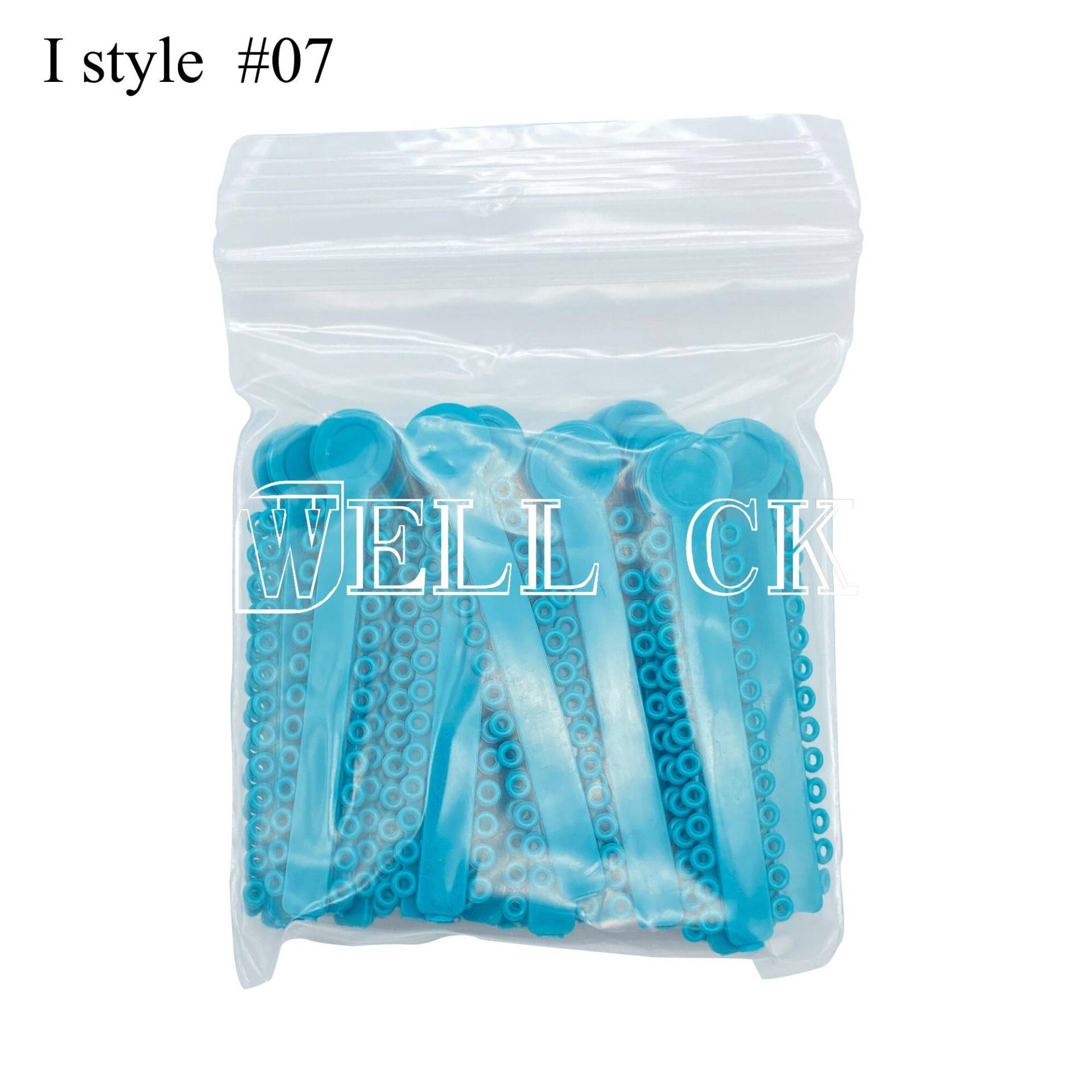 1040 Stück Dental Kieferorthopädie Ligatur Krawatten elastische Gummibänder Zahnarzt Materialien I style  07 von Joom DACH