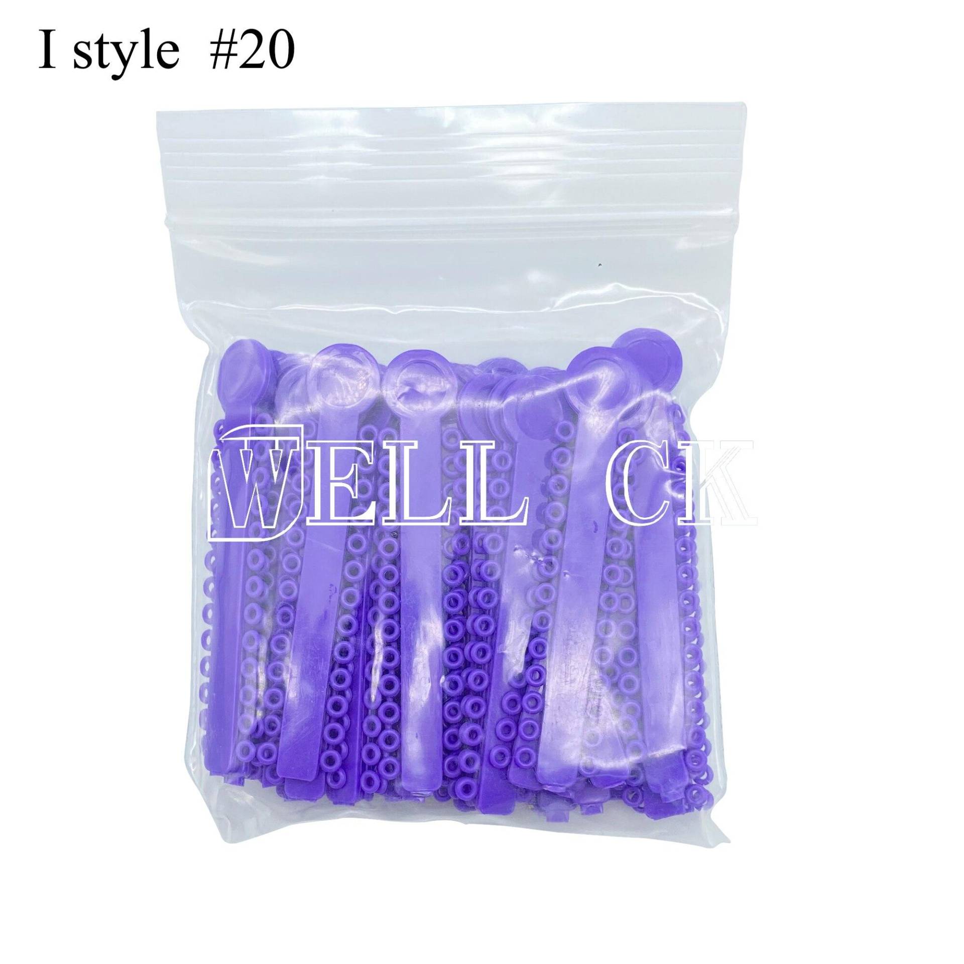 1040 Stück Dental Kieferorthopädie Ligatur Krawatten elastische Gummibänder Zahnarzt Materialien I style  20 von Joom DACH