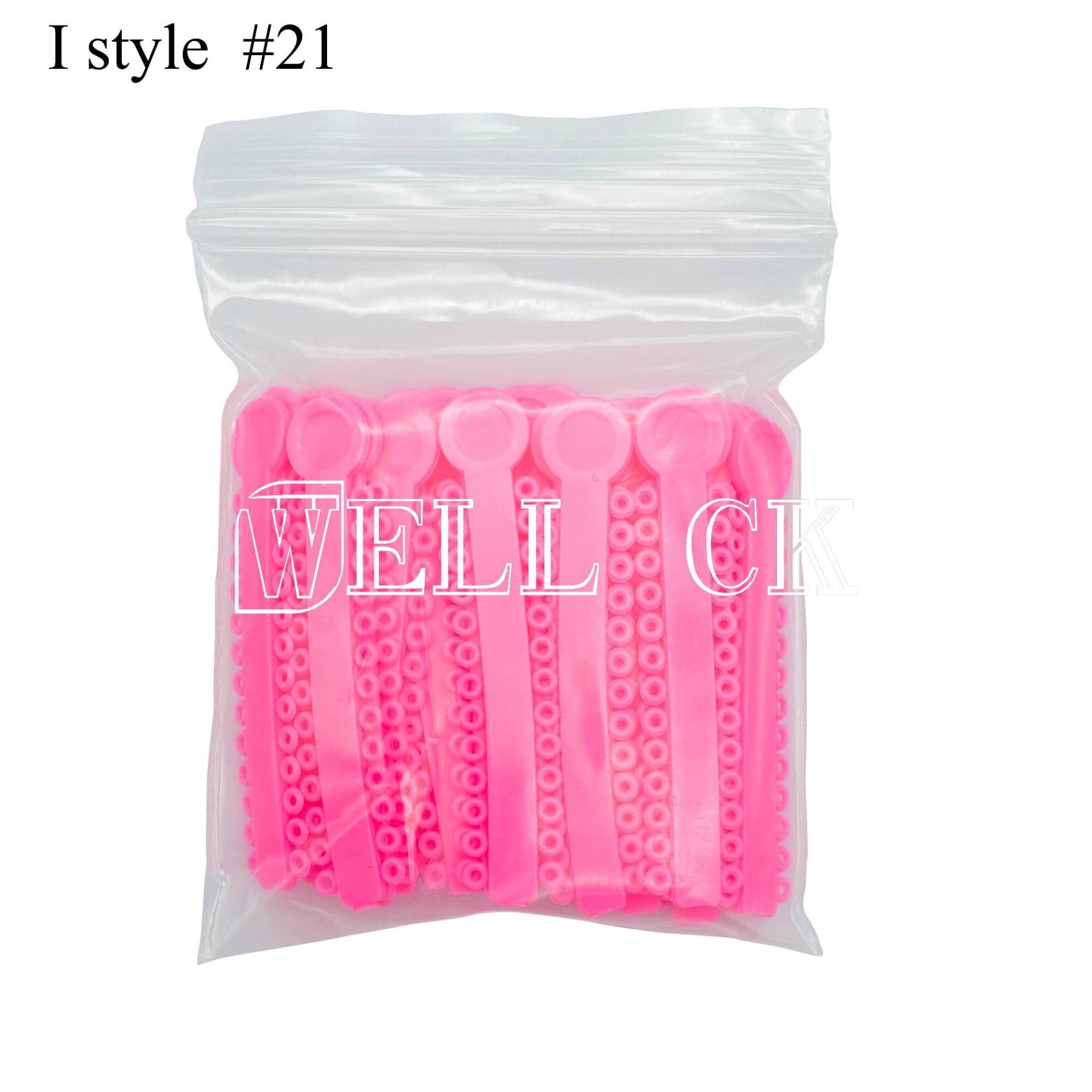 1040 Stück Dental Kieferorthopädie Ligatur Krawatten elastische Gummibänder Zahnarzt Materialien I style  21 von Joom DACH