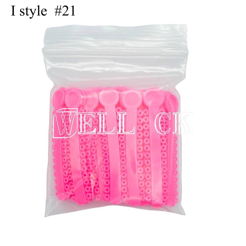 1040 Stück Dental Kieferorthopädie Ligatur Krawatten elastische Gummibänder Zahnarzt Materialien I style  21 von Joom DACH