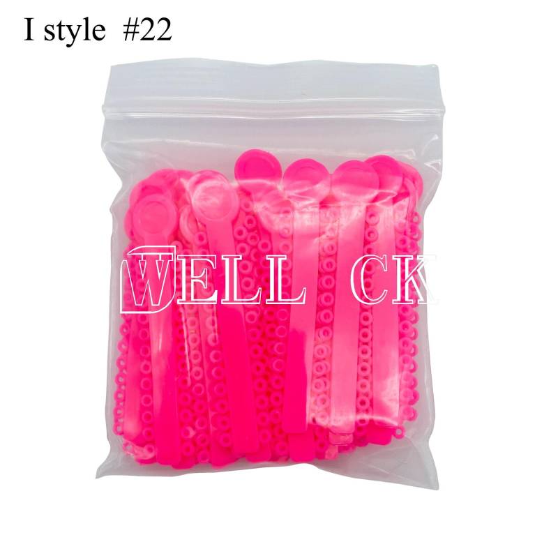 1040 Stück Dental Kieferorthopädie Ligatur Krawatten elastische Gummibänder Zahnarzt Materialien I style  22 von Joom DACH