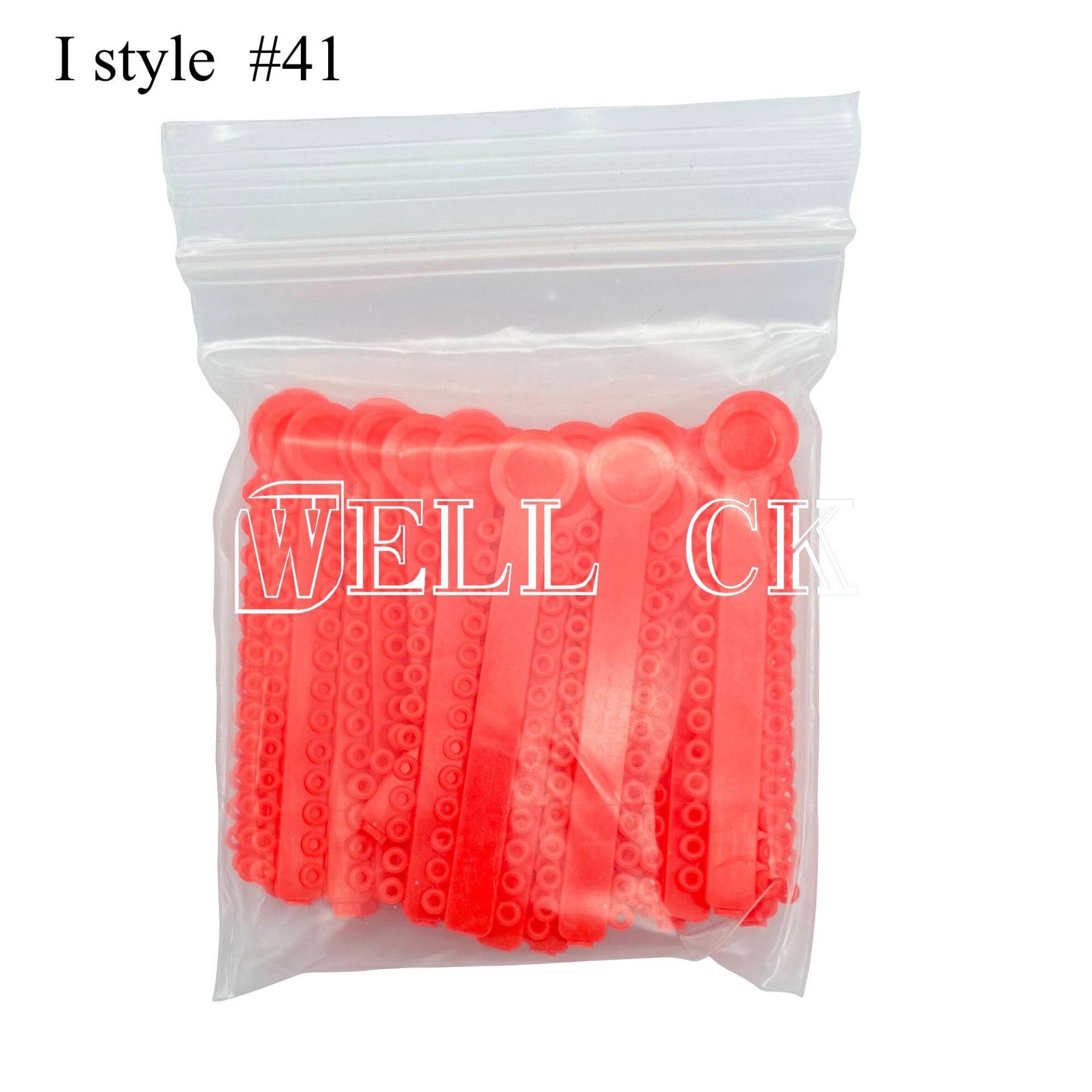 1040 Stück Dental Kieferorthopädie Ligatur Krawatten elastische Gummibänder Zahnarzt Materialien I style  41 von Joom DACH