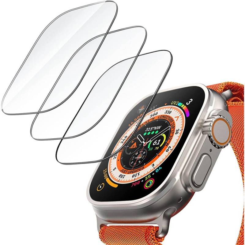 10PCS Displayschutzfolie für Apple Watch 8 Ultra 7 6 5 4 SE 2022 2020 3 Iwatch 38MM 42MM 41MM 45MM 40MM 44MM 49MM Schutzfolie Schutzzubehör For Apple Watch Series 10 46mm reinfarbig von Joom DACH