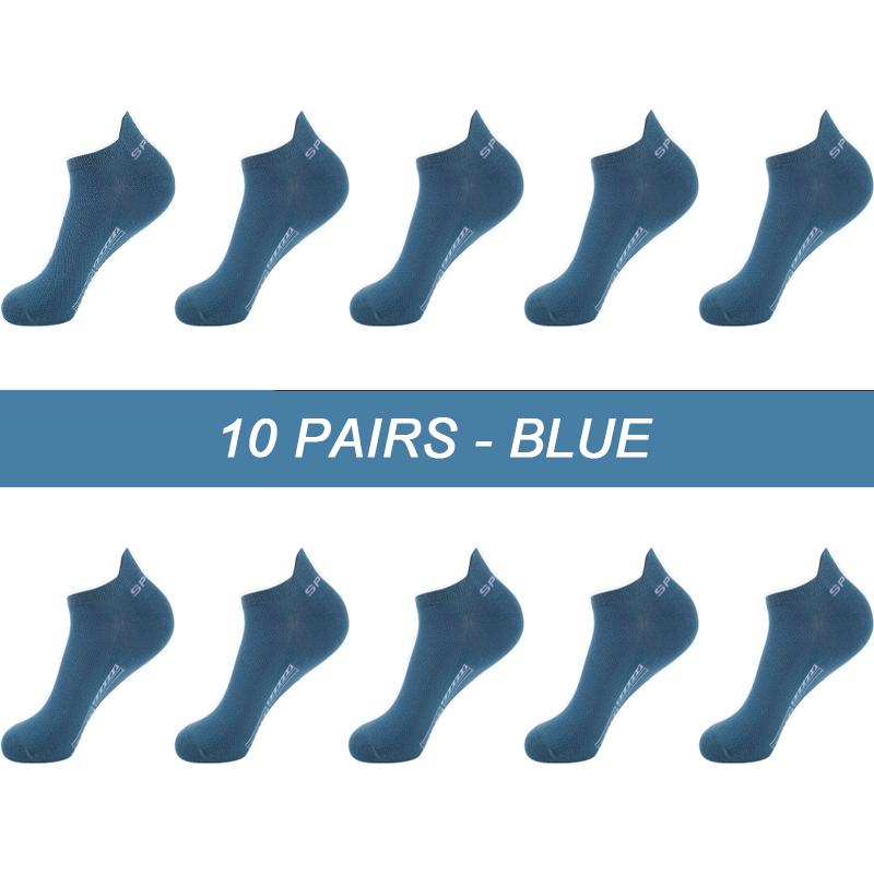 10Pairs Hohe Qualität Männer Ankle Socken Atmungsaktive Baumwolle Sport Socken Mesh Casual Sportlich Sommer Dünn Geschnitten Kurze Sokken Größe 38-46 EU(38-46) von Joom DACH
