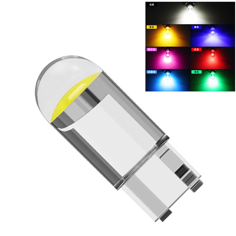 10X Neue W5W LED Canbus T10 Auto Lichter COB Glas Innen Teile Lampen 6000K Weiß Auto Kennzeichen Lampe dome Lesen Licht 12V 24V t10 WHITE von Joom DACH