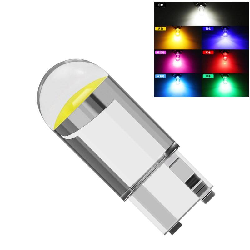 10X Neue W5W LED Canbus T10 Auto Lichter COB Glas Innen Teile Lampen 6000K Weiß Auto Kennzeichen Lampe dome Lesen Licht 12V 24V t10 WHITE von Joom DACH