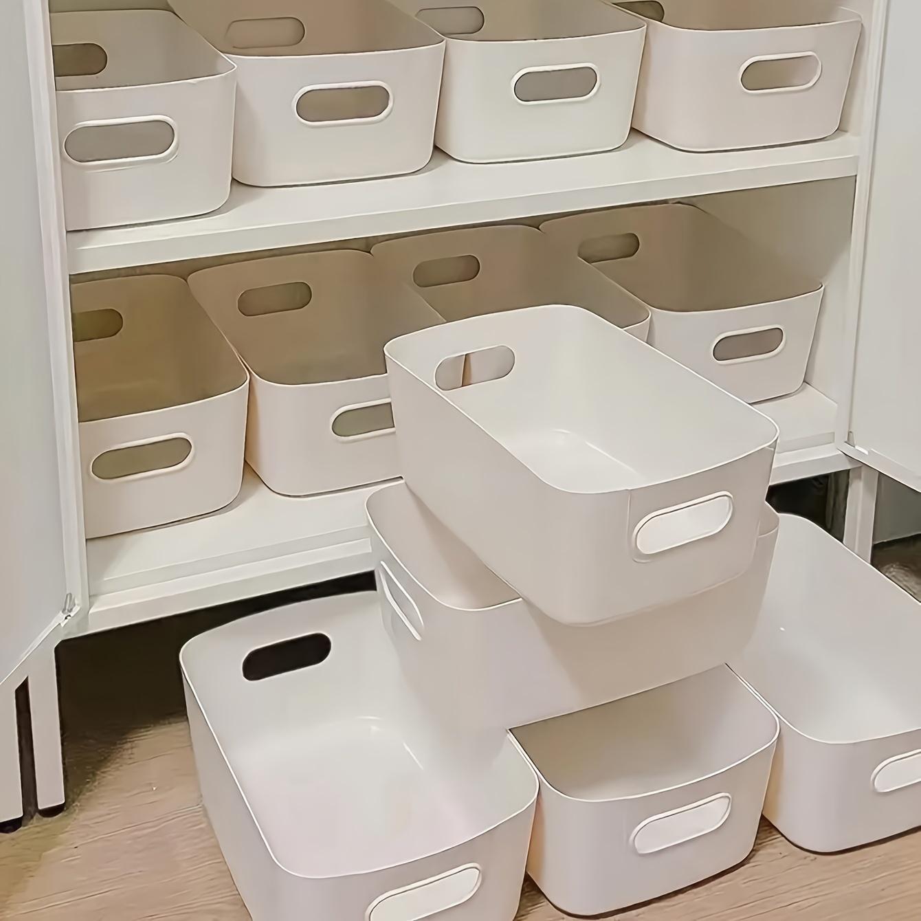 10-teiliges weißes Aufbewahrungsboxen-Set – vielseitig verwendbar für Kosmetika, Snacks und mehr – leichter Organizer aus Kunststoff für Badezimmer, Küche, Wohnheim 10pcs gelb 10-teiliges weißes Aufbewahrungsboxen-Set – vielseitig verwendbar für Kosmetika, Snacks und mehr – leichter Organizer aus Kunststoff für Badezimmer, Küche, Wohnheim 10pcs gelb von Joom DACH