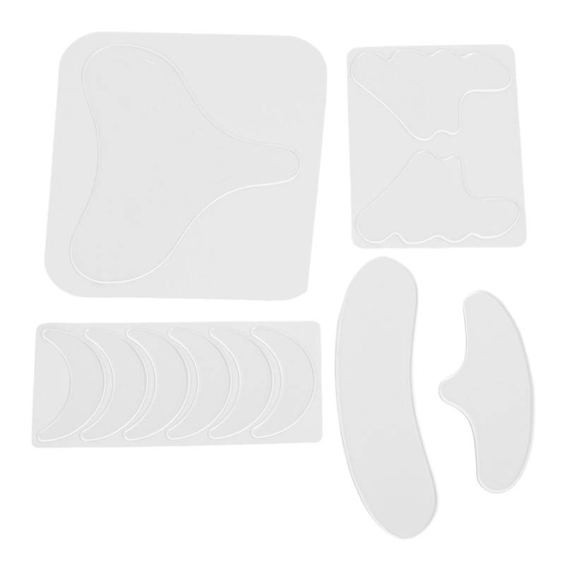 11 stücke Gesichts Falten Glättung Patch Entfernen Auge Taschen Silikon Anti Falten Gesicht Streifen von Joom DACH