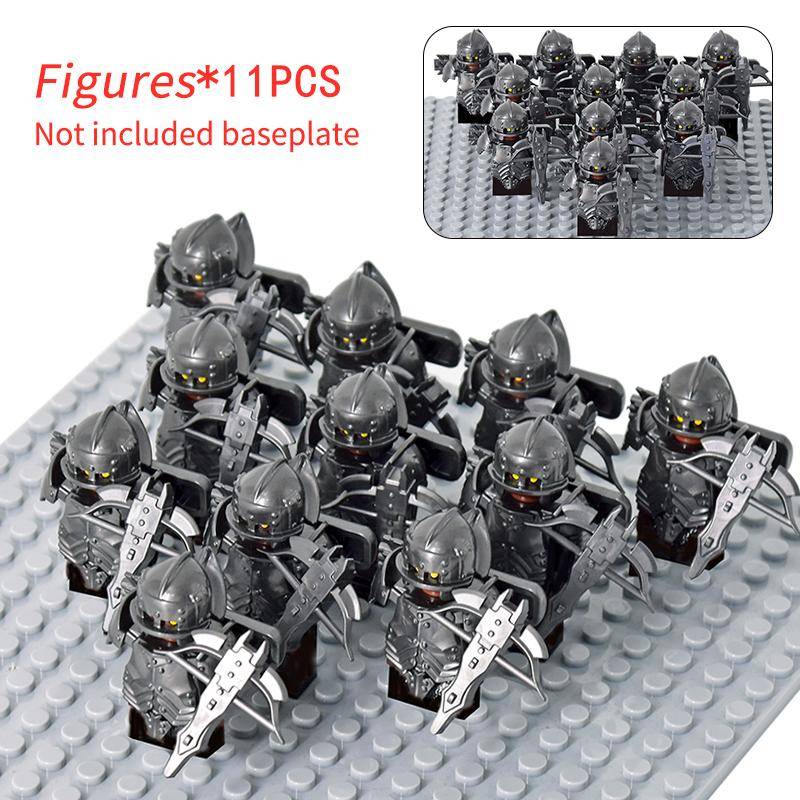 11 teile/los Film Serie Ork Uruk-hai Armee der herr der ringe Action-figuren Mini Ziegel Puppe Montieren Bausteine MOC DIY Spielzeug für kind geschenk von Joom DACH