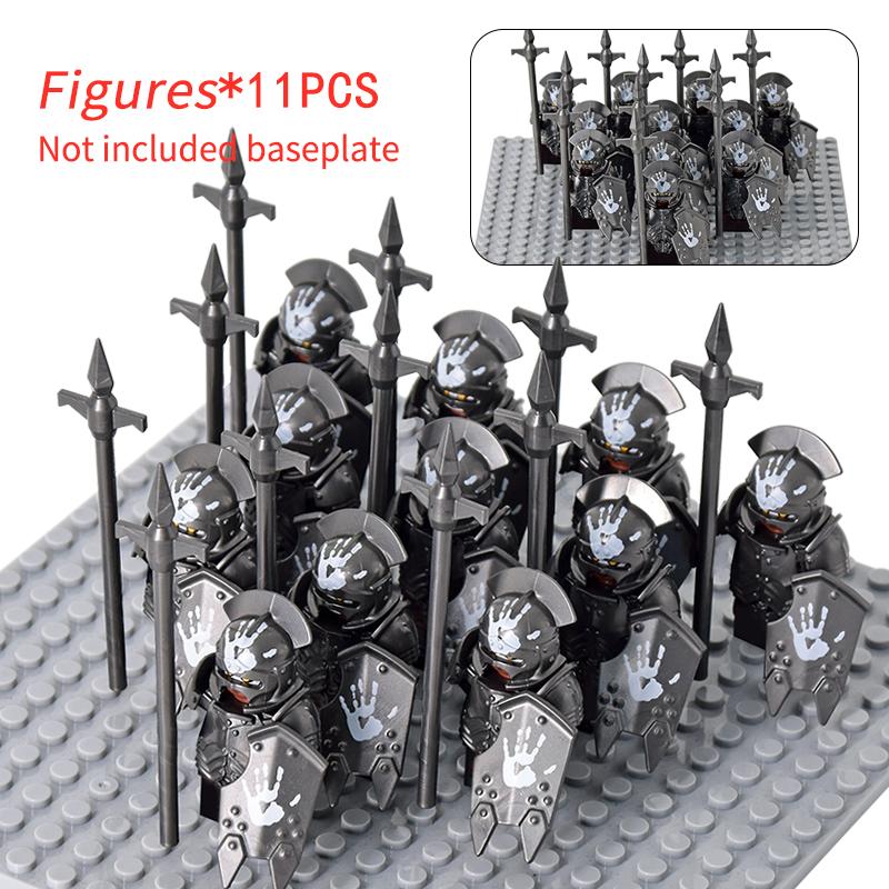 11 teile/los Film Serie Ork Uruk-hai Armee der herr der ringe Action-figuren Mini Ziegel Puppe Montieren Bausteine MOC DIY Spielzeug für kind geschenk von Joom DACH