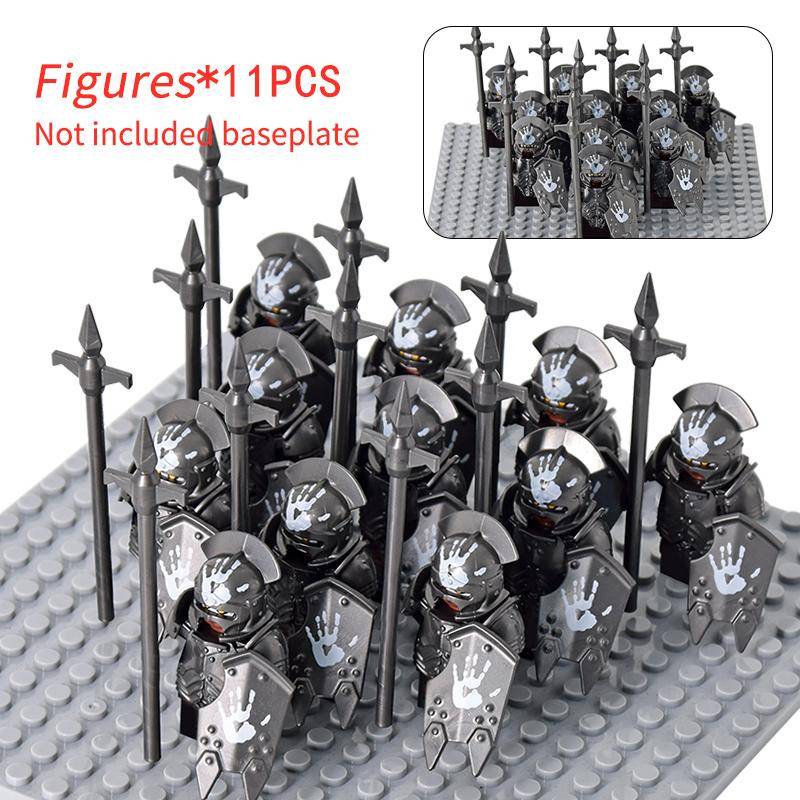 11 teile/los Film Serie Ork Uruk-hai Armee der herr der ringe Action-figuren Mini Ziegel Puppe Montieren Bausteine MOC DIY Spielzeug für kind geschenk von Joom DACH