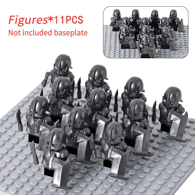 11 teile/los Film Serie Ork Uruk-hai Armee der herr der ringe Action-figuren Mini Ziegel Puppe Montieren Bausteine MOC DIY Spielzeug für kind geschenk von Joom DACH