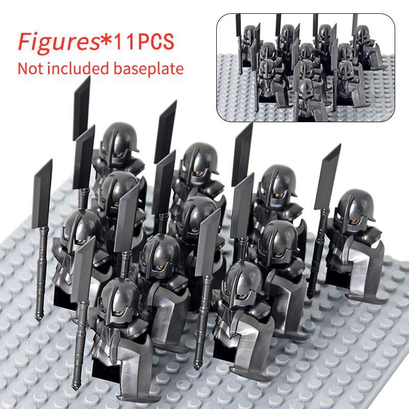 11 teile/los Film Serie Ork Uruk-hai Armee der herr der ringe Action-figuren Mini Ziegel Puppe Montieren Bausteine MOC DIY Spielzeug für kind geschenk von Joom DACH