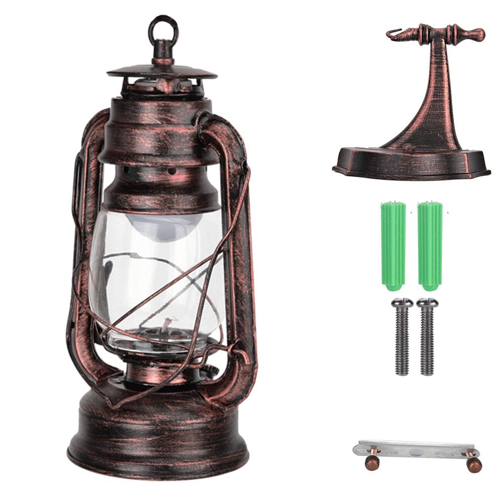111-240V Wandleuchte im Retro-Stil Antike Eisen-Wandleuchte für Café, Bar, Flur Rotbronze von Joom DACH