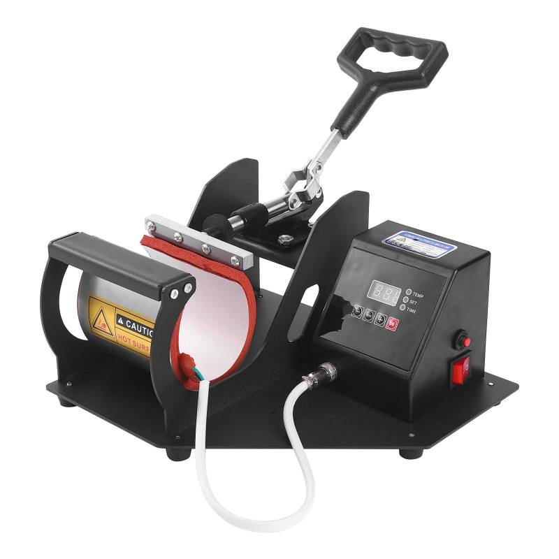 11oz Becher-Heißpressmaschine, Heißtransfer-Sublimations-Digitalpressmaschine für Becher, Kaffeetasse, Bier US Plug schwarz von Joom DACH