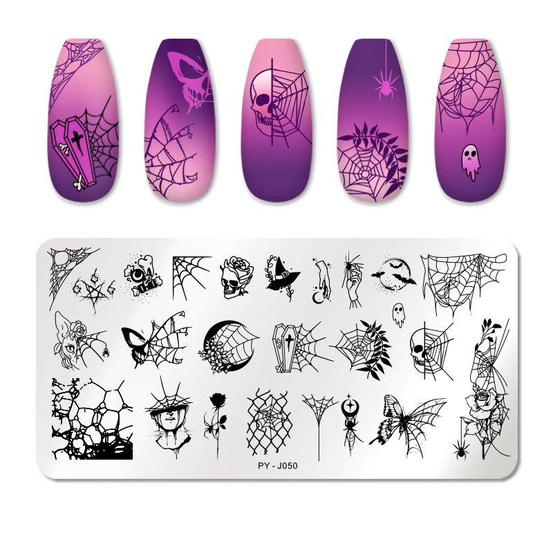 12*6cm Nail art Vorlagen Stempelplatte Design Blume Tier Glas Temperatur Spitze Stempel Vorlagen Platten Bild von Joom DACH