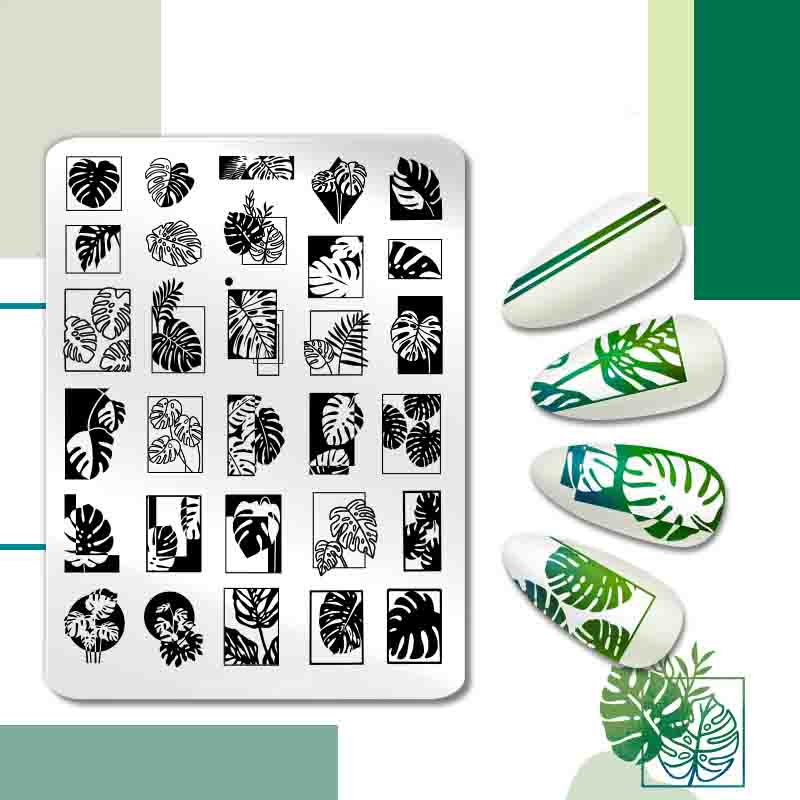 12*6cm Nail art Vorlagen Stempelplatte Design Blume Tier Glas Temperatur Spitze Stempel Vorlagen Platten Bild von Joom DACH