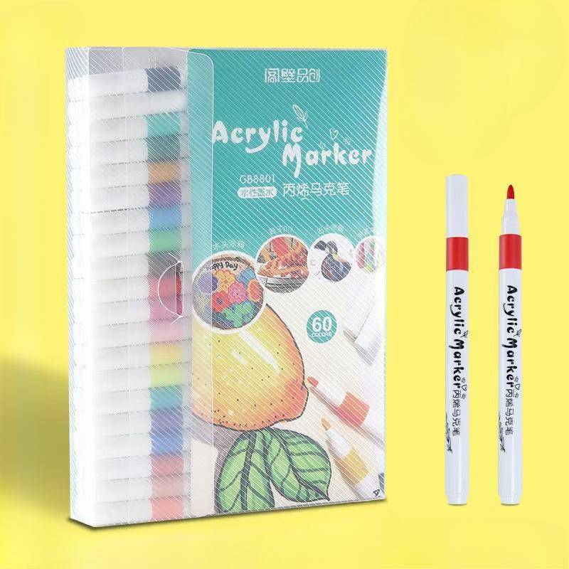 12–80 Farben Set Acrylfarbe Art Marker Pen Felsmalerei für Kinder Graffiti Stein Keramik Glas Holz DIY Handwerk Künstlerbedarf 60 Colors 12–80 Farben Set Acrylfarbe Art Marker Pen Felsmalerei für Kinder Graffiti Stein Keramik Glas Holz DIY Handwerk Künstlerbedarf 60 Colors von Joom DACH