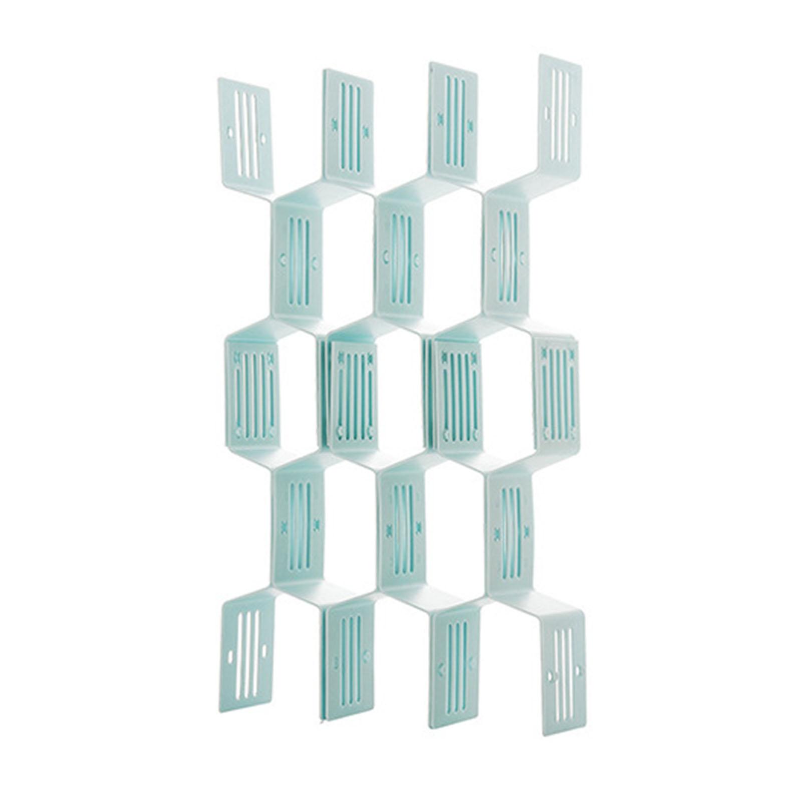 12 Blatt Unterwäsche Trenner Schubladen Organizer Aufbewahrungsteiler Organizer für Gürtel Schal Socken Leicht hellblaue von Joom DACH