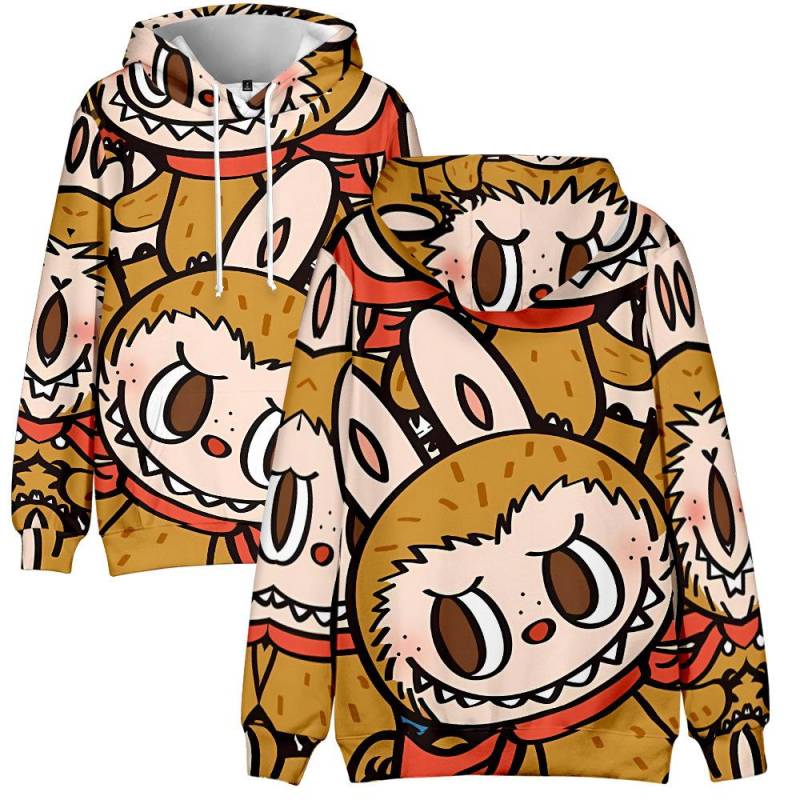 12 Farben LABUBU Bedruckte Herren Damen Hoodies Lässiger Pullover Hoodie Mode Sweatshirts Hip Hop Sweatshirt Kleidung XL braun 12 Farben LABUBU Bedruckte Herren Damen Hoodies Lässiger Pullover Hoodie Mode Sweatshirts Hip Hop Sweatshirt Kleidung XL braun von Joom DACH