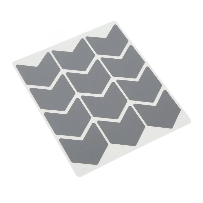 12 Stück Fahrrad Reflektierende Aufkleber Wasserdicht Einfach zu Installieren Sicherheits Radaufkleber für Straße von Joom DACH