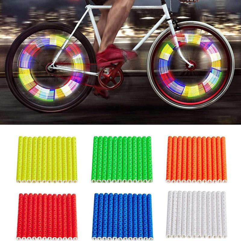 12 Stücke Fahrrad-Radspeichen Reflektierende Aufkleber Bunte Röhre Warnsicherheitslicht DIY Radfahren Reflektor Reflektierendes Sicherheitsset grün 12 Stücke Fahrrad-Radspeichen Reflektierende Aufkleber Bunte Röhre Warnsicherheitslicht DIY Radfahren Reflektor Reflektierendes Sicherheitsset grün von Joom DACH