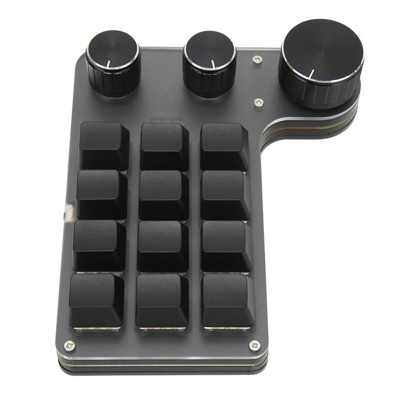 12 tasten 3 Knopf Mechanische Tastatur Rot Schalter Wasserdicht Staubdicht Volumen Control Multifunktionale Wired USB von Joom DACH
