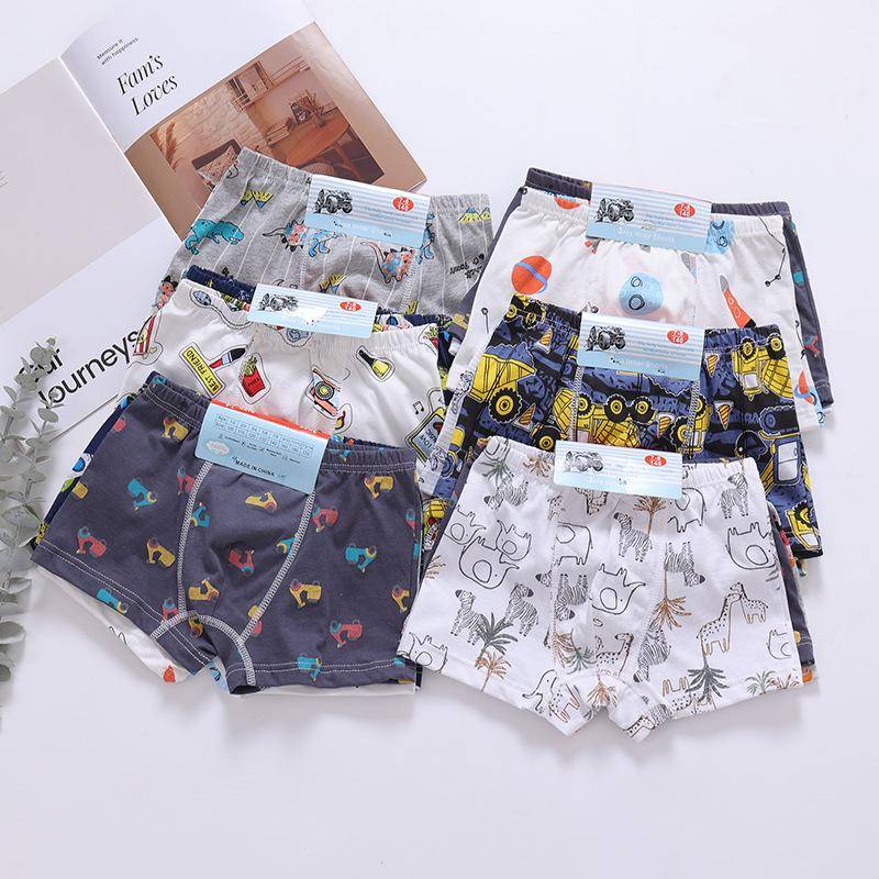 12 teil/los Jungen Unterwäsche Kinder Höschen Slips Cartoon Kinder Unterhosen 2-12Years 11-12 years bunt von Joom DACH