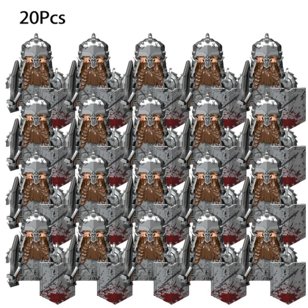 12CM 20 Stück Mittelalterliche Militär Herr der Elfengarde Armee Orks Zwerge Krieger Die Ringe Kinder Mini Zusammengebaut Baustein Figuren 12CM 20 Stück Mittelalterliche Militär Herr der Elfengarde Armee Orks Zwerge Krieger Die Ringe Kinder Mini Zusammengebaut Baustein Figuren von Joom DACH