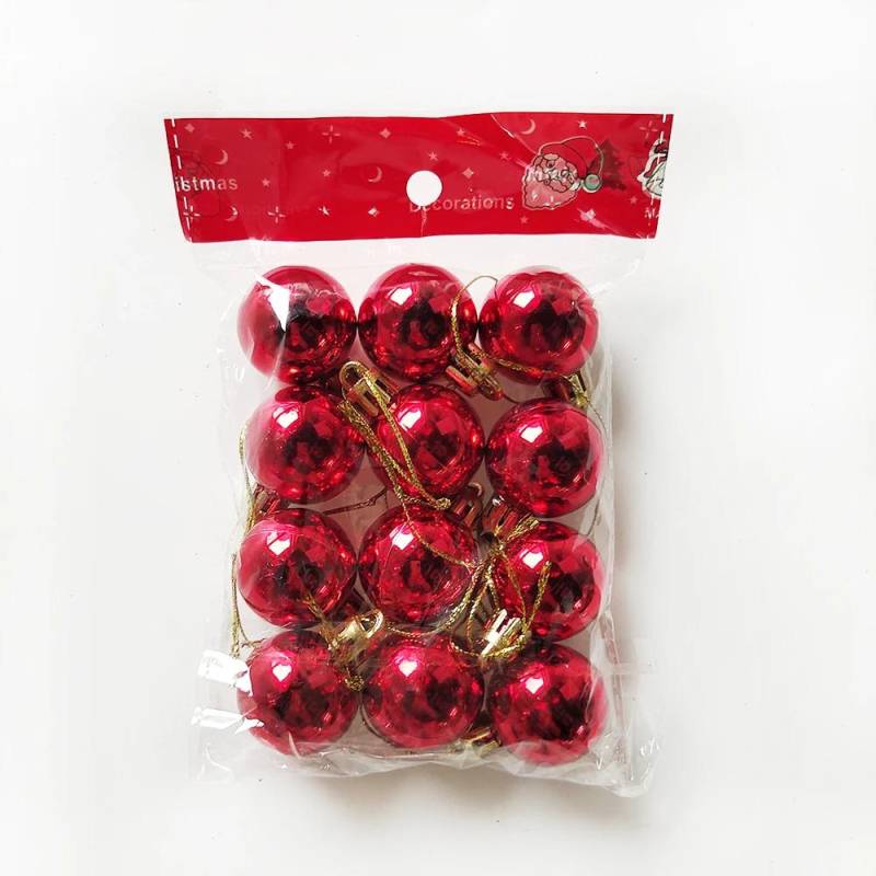 12Pcs Mini Christmas Balls Christmas Tree Hanging Ornament Plastic Red Green Gold Ball Pendant Christmas Decoration 2024 Navidad rot 12Pcs Mini Christmas Balls Christmas Tree Hanging Ornament Plastic Red Green Gold Ball Pendant Christmas Decoration 2024 Navidad rot von Joom DACH