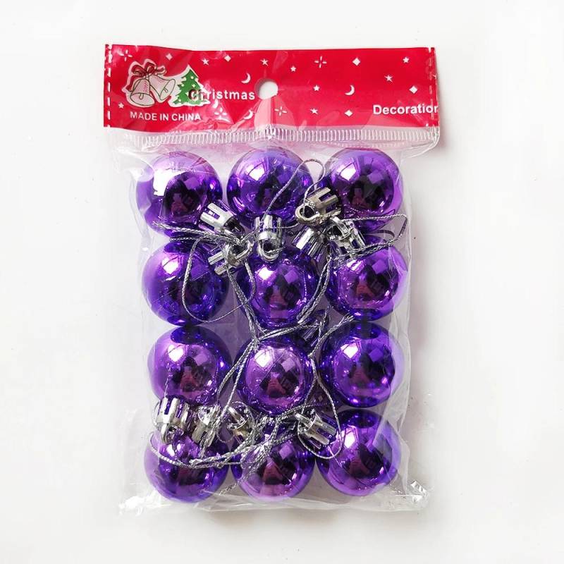 12Pcs Mini Christmas Balls Christmas Tree Hanging Ornament Plastic Red Green Gold Ball Pendant Christmas Decoration 2024 Navidad violett 12Pcs Mini Christmas Balls Christmas Tree Hanging Ornament Plastic Red Green Gold Ball Pendant Christmas Decoration 2024 Navidad violett von Joom DACH