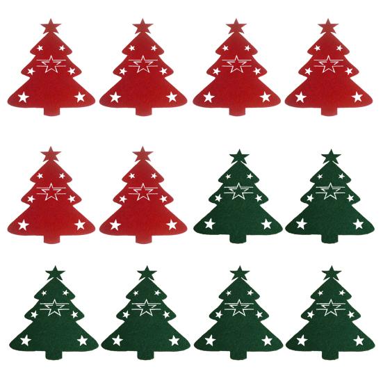12Pcs Weihnachten Geschirr Halter Besteck Tasche Weihnachten Baum Besteck Taschen Abendessen Messer Gabel grün/rot 12Pcs Weihnachten Geschirr Halter Besteck Tasche Weihnachten Baum Besteck Taschen Abendessen Messer Gabel grün/rot von Joom DACH