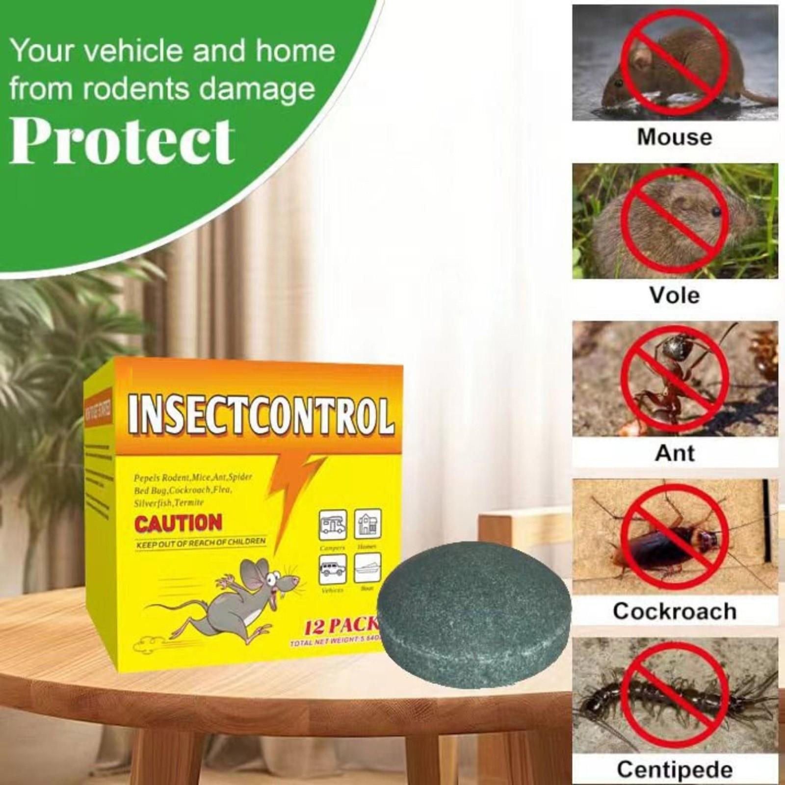 12er-Pack Pfefferminzöl für Mäuse, Ratten, Eichhörnchen, für den Innen- und Außenbereich One Size von Joom DACH