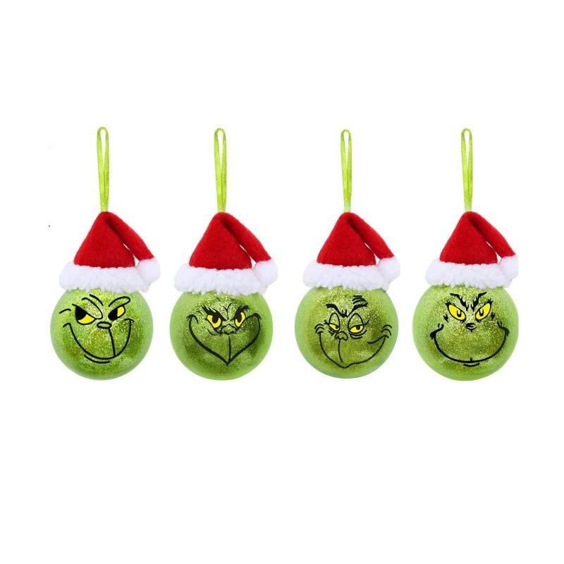 12er-Pack Weihnachtsdekoration Christbaumschmuck mit grünen Haaren, süße Dekorationsrequisiten One Size 12er-Pack Weihnachtsdekoration Christbaumschmuck mit grünen Haaren, süße Dekorationsrequisiten One Size von Joom DACH