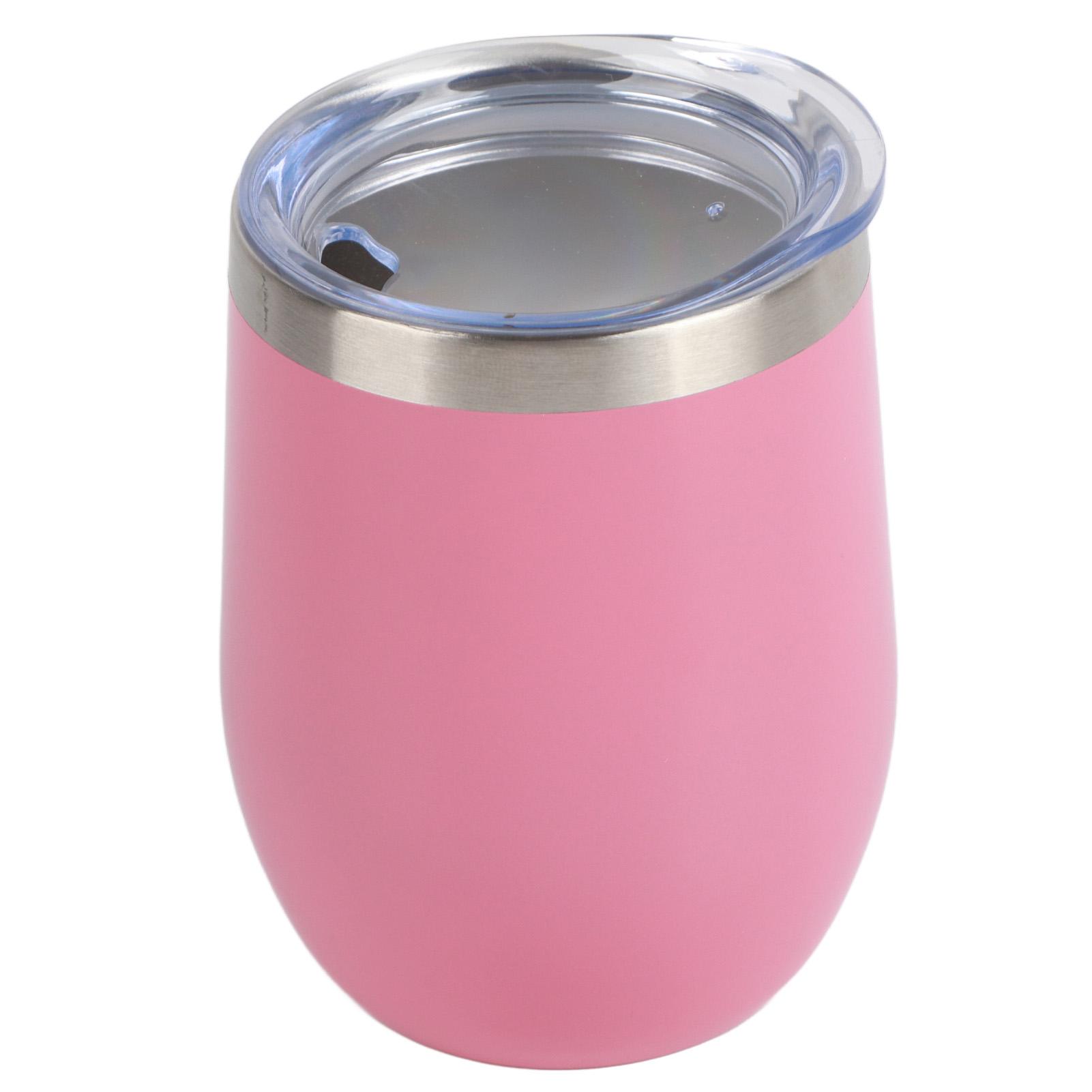 12oz 304 Edelstahl Eierschalenbecher U-Form Isolierung Weinglas Großer Bauch Eierschalenbecher Rosa 12oz von Joom DACH