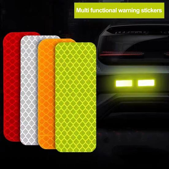 14 Stücke 3x8 cm Reflektierende Warnstreifen Band Auto Stoßstange Reflektierende Streifen Sichere Reflektor Aufkleber Auto Styling Zubehör grün 14 Stücke 3x8 cm Reflektierende Warnstreifen Band Auto Stoßstange Reflektierende Streifen Sichere Reflektor Aufkleber Auto Styling Zubehör grün von Joom DACH
